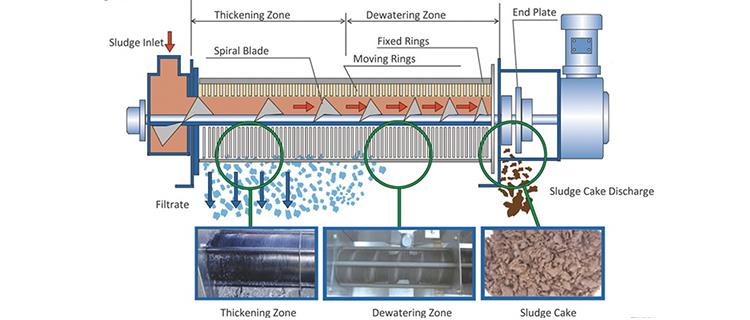 china Screw Press Dehydrator